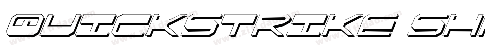QuickStrike Shadow字体转换